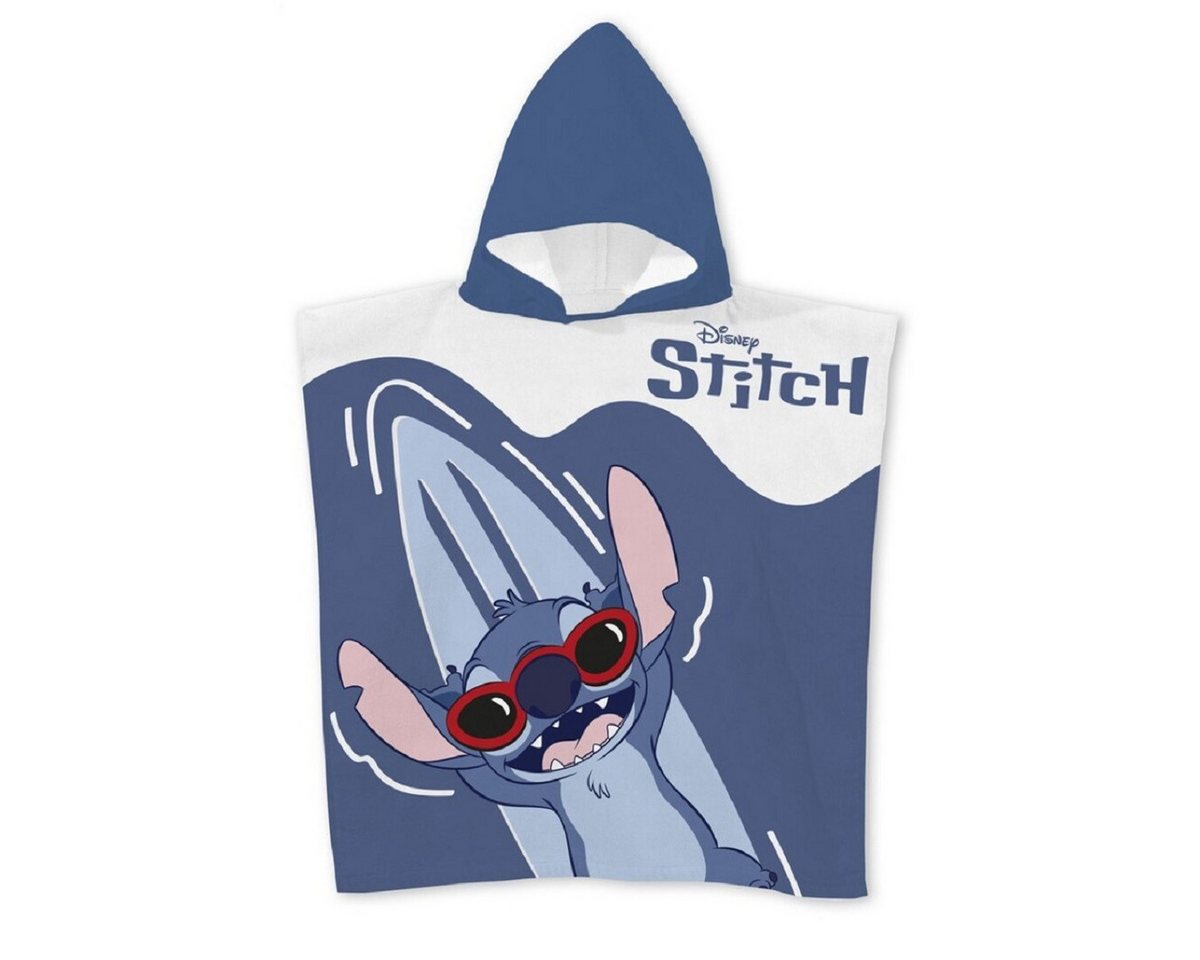Lilo & Stitch Badeponcho Kinder Badeponcho – Kapuzenhandtuch aus Polyester 55 x 110 cm von Lilo & Stitch