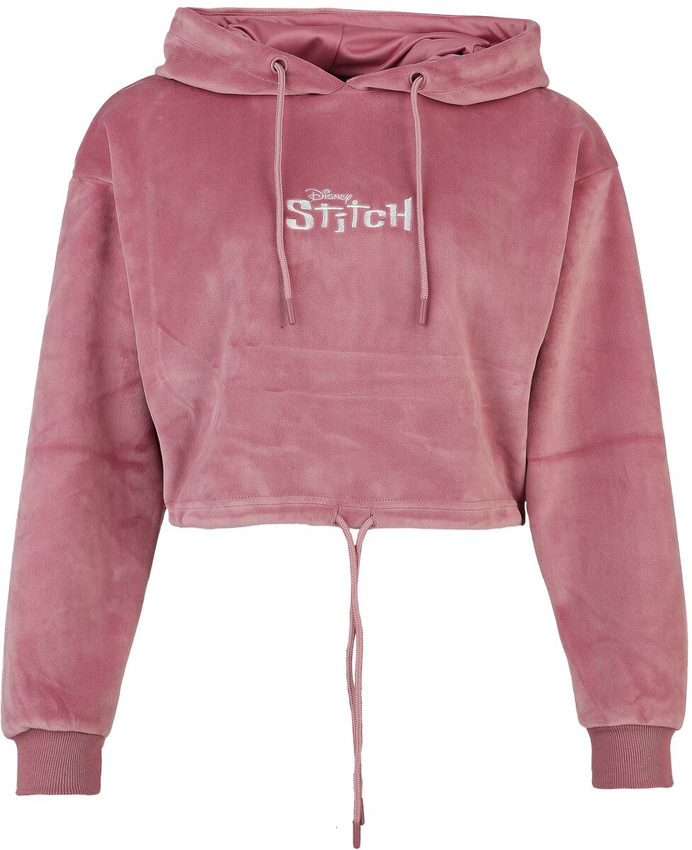 Lilo & Stitch - Disney Kapuzenpullover - Stitch - S bis XXL - für Damen - Größe XXL - rosa  - Lizenzierter Fanartikel von Lilo & Stitch
