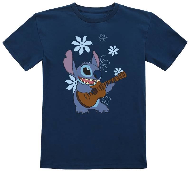 Lilo & Stitch - Disney T-Shirt für Kinder - Kids - Rainbow - für Mädchen & Jungen - blau  - Lizenzierter Fanartikel von Lilo & Stitch