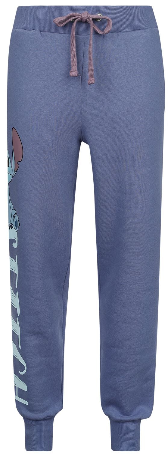 Lilo & Stitch - Disney Trainingshose - Stitch - S bis 3XL - für Damen - Größe S - blau  - EMP exklusives Merchandise! von Lilo & Stitch
