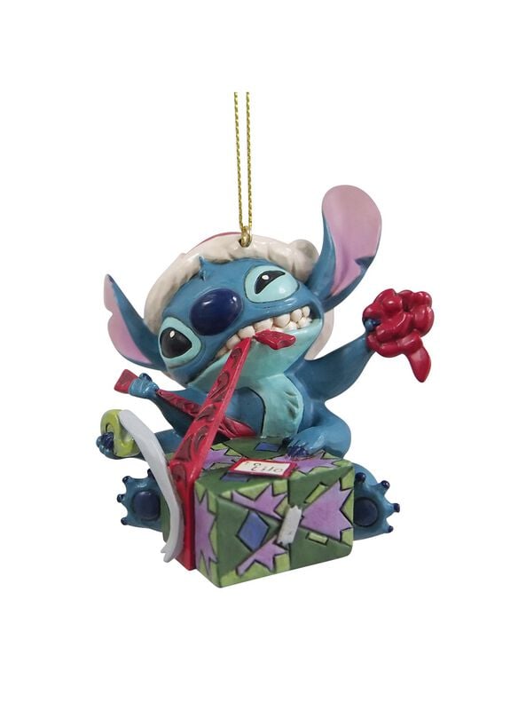 Lilo & Stitch - Disney Weihnachtskugeln - Stitch Unwrapping Christmas Gift Weihnachtsbaumanhänger - multicolor  - Lizenzierter Fanartikel Lilo & Stitch - Disney Weihnachtskugeln - Stitch Unwrapping Christmas Gift Weihnachtsbaumanhänger - multicolor  - Lizenzierter Fanartikel von Lilo & Stitch