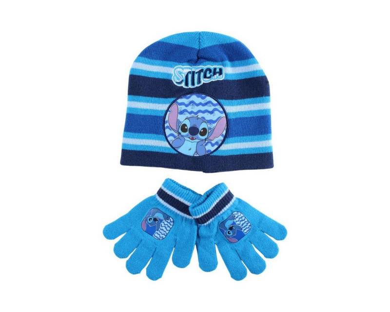 Lilo & Stitch Fleecehandschuhe Disney Lilo & Stitch Waves Kinder Mütze & Handschuh Set von Lilo & Stitch