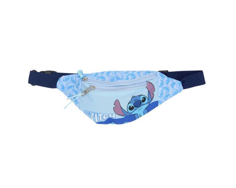 Lilo & Stitch Gürteltasche / Hüfttasche für Kinder – 12x23x9 cm mit Reißverschluss (1-tlg), ideal für Kinder, perfekt für Reisen, Ausflug oder Schule von Lilo & Stitch