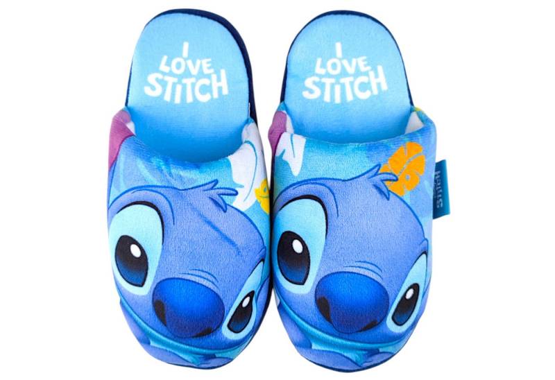 Lilo & Stitch I LOVE STITCH Hausschuh Jungen Slipper Pantoffeln Gr. 28-34 von Lilo & Stitch