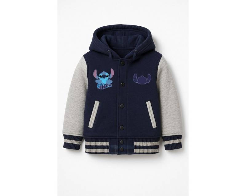 Lilo & Stitch Kapuzensweatjacke Kinder Sweatjacke mit Kapuze – bequeme Jacke mit Knöpfen von Lilo & Stitch