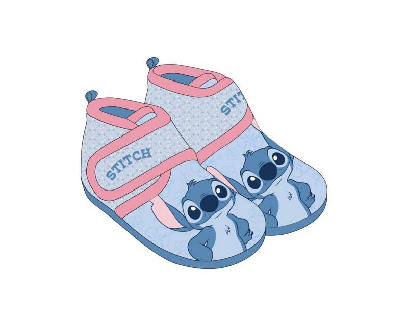 Lilo & Stitch Lilo & Stitch Snuggle Hausschuhe Kinder 25–30 Disney blau Pantoffel von Lilo & Stitch