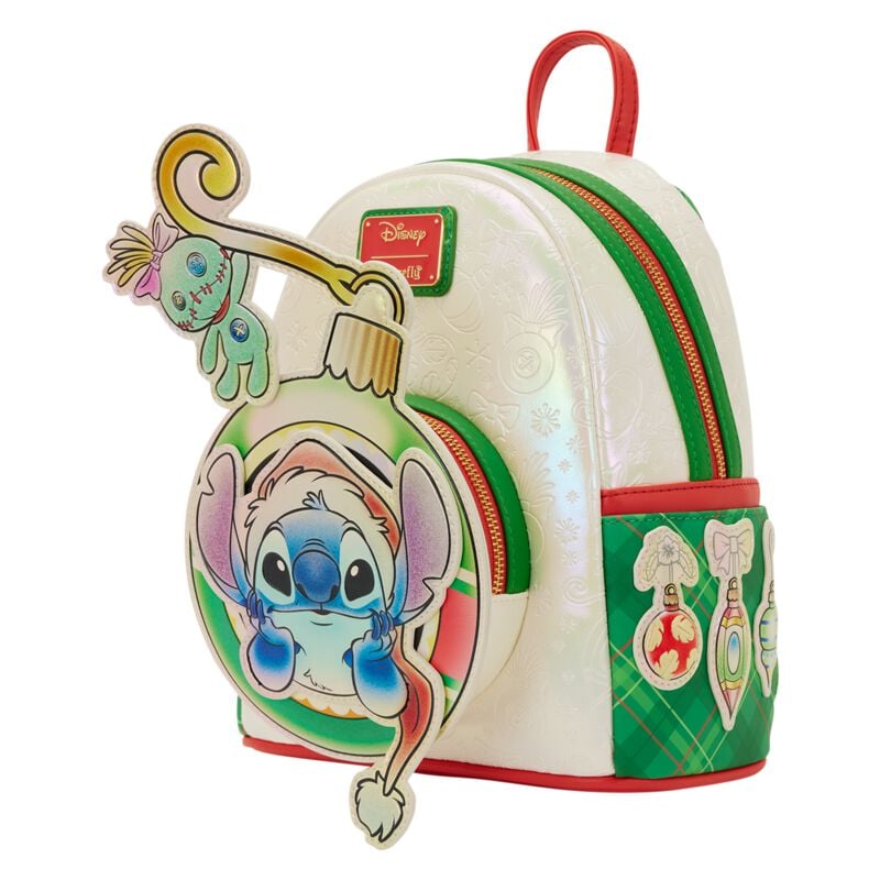 Lilo & Stitch Loungefly - Lilo & Stitch Holiday Mini-Rucksack multicolor von Lilo & Stitch