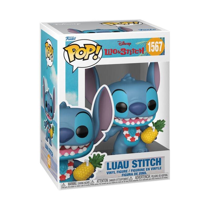 Lilo & Stitch Luau Stitch Vinyl Figur 1567 Funko Pop! multicolor von Lilo & Stitch