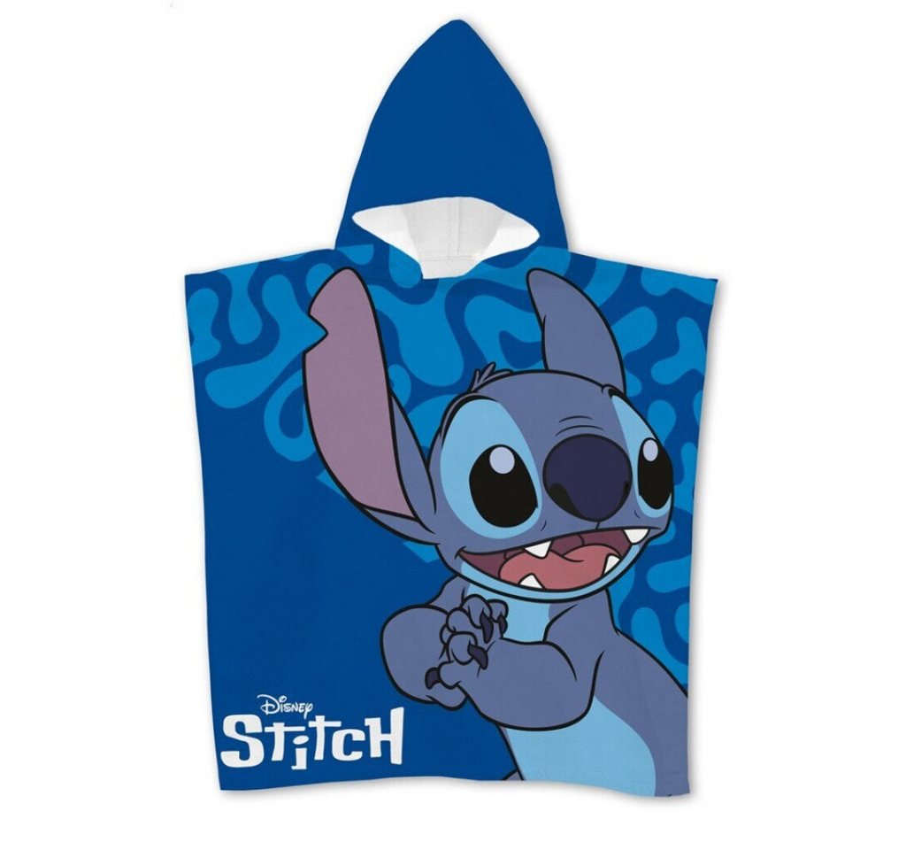 Lilo & Stitch Poncho Lilo und Stitch Cool Strandhandtuch Poncho 55x110 cm Schnelltrocknend von Lilo & Stitch
