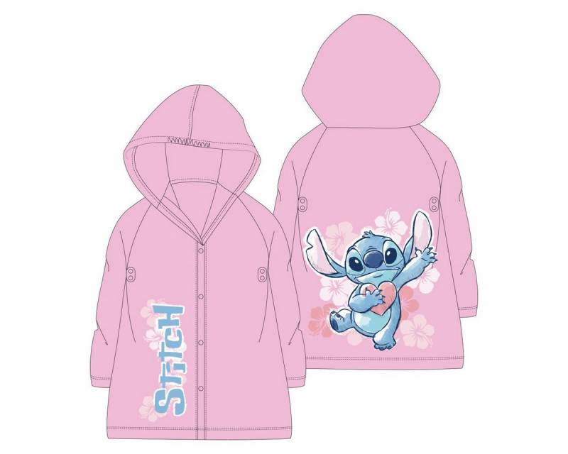 Lilo & Stitch Regenmantel Disney Lilo & Stitch Heart Regenmantel – 98–128 cm von Lilo & Stitch