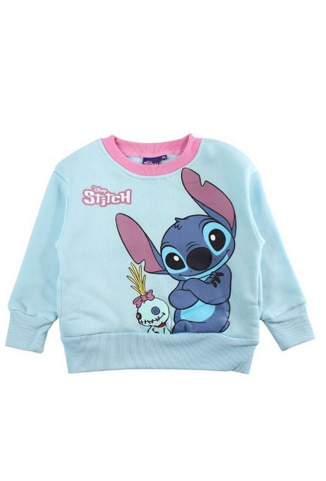 Lilo & Stitch Rundhalspullover Pullover für Kinder Sweatshirt aus Polyester von Lilo & Stitch
