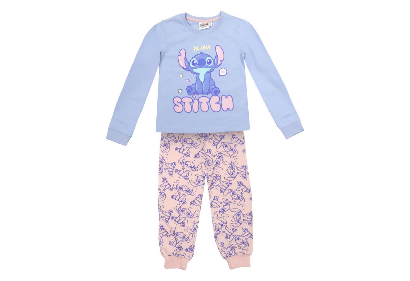 Lilo & Stitch Schlafanzug Disney Lilo und Stitch Mädchen Schlafanzug Pyjama von Lilo & Stitch