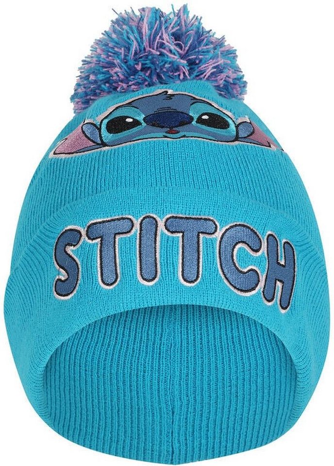 Lilo & Stitch Schlupfmütze Embroidered Face Beanie von Lilo & Stitch