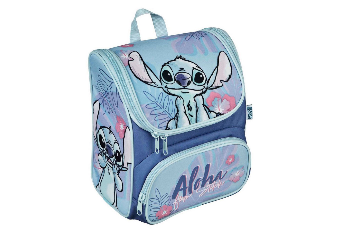 Lilo & Stitch Schulranzen Schulrucksack kompakter Kinder Rucksack 24 x 22 x 16 cm von Lilo & Stitch