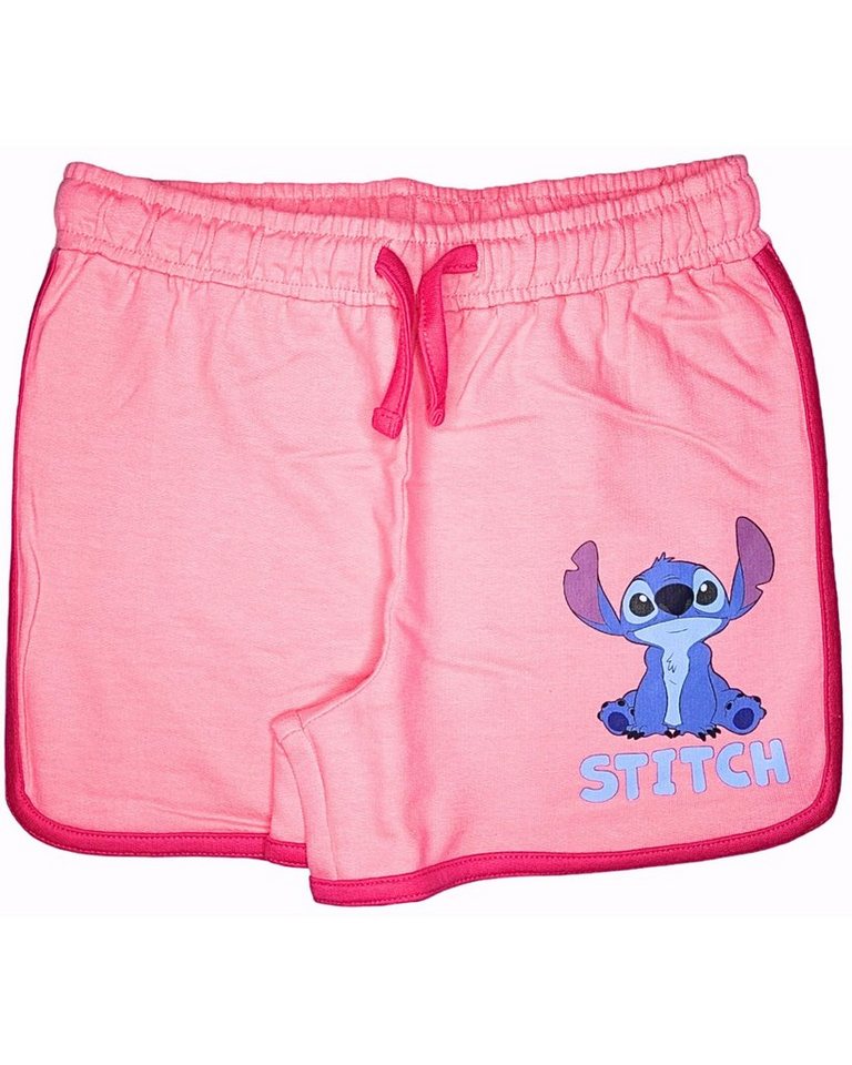 Lilo & Stitch Shorts Mädchen kurze Hose aus Baumwolle Gr. 104 - 152 cm von Lilo & Stitch