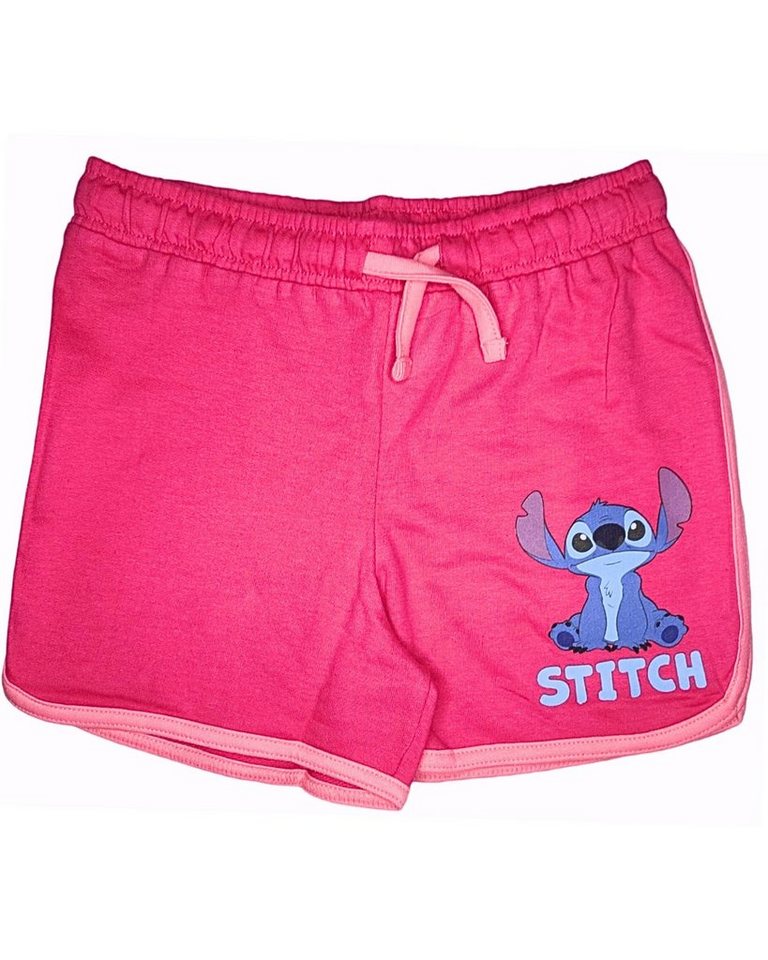 Lilo & Stitch Shorts Mädchen kurze Hose aus Baumwolle Gr. 104 - 152 cm von Lilo & Stitch