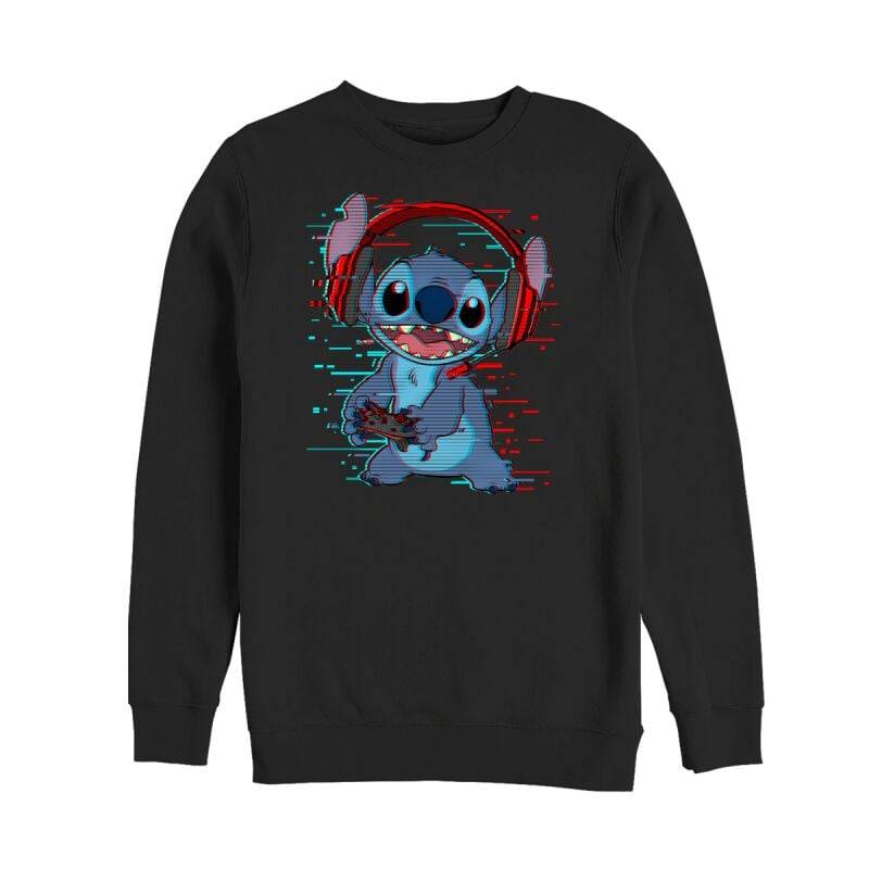 Lilo & Stitch Stitch Games Sweatshirt schwarz in 3XL von Lilo & Stitch