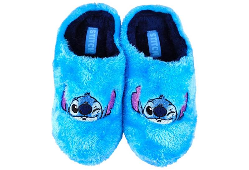 Lilo & Stitch Stitch Hausschuh flauschige Slipper Pantoffel Gr. 36-41 von Lilo & Stitch
