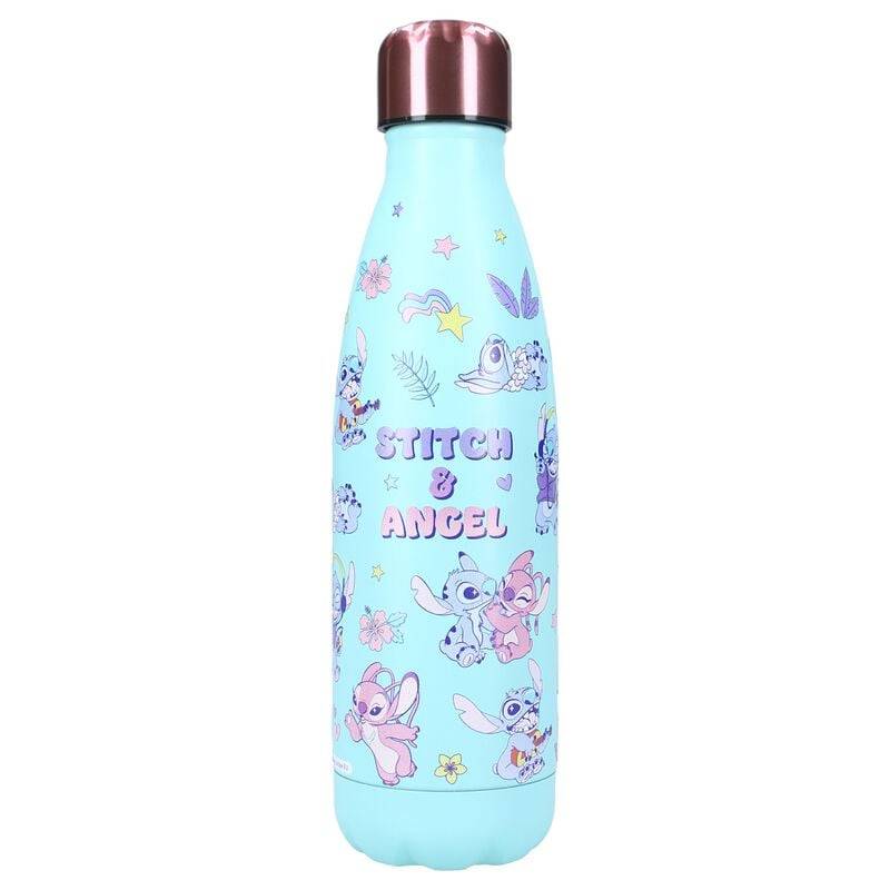 Lilo & Stitch Stitch and Angel Trinkflasche multicolor von Lilo & Stitch