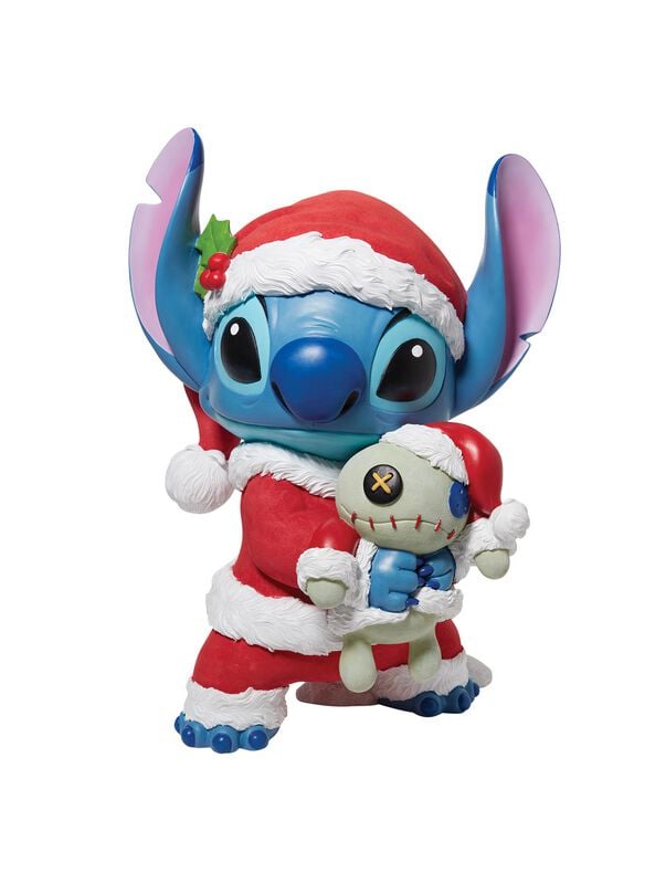 Lilo & Stitch Stitch im Weihnachtsmannkostüm Statue multicolor von Lilo & Stitch