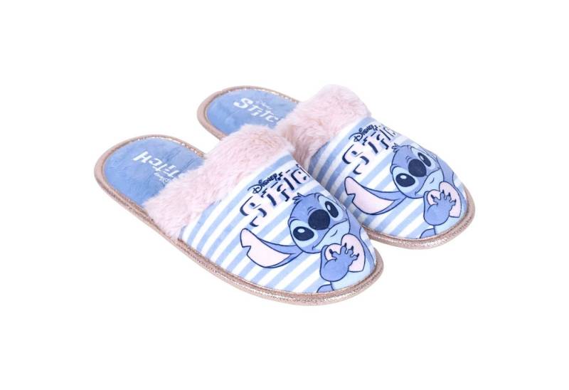 Lilo & Stitch Stitch mit Glitzer Hausschuh Mädchen Slipper Pantoffel Gr. 30-37 von Lilo & Stitch