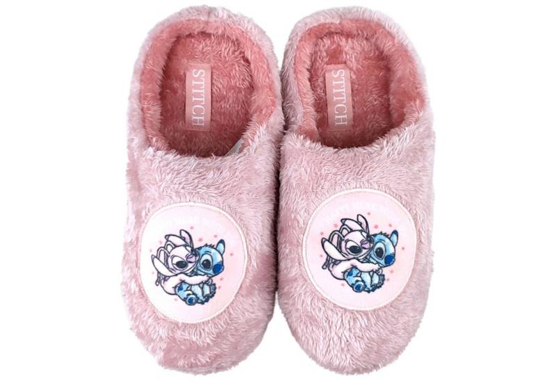Lilo & Stitch Stitch & Angel Hausschuh flauschige Slipper Pantoffel Gr. 36-41 von Lilo & Stitch