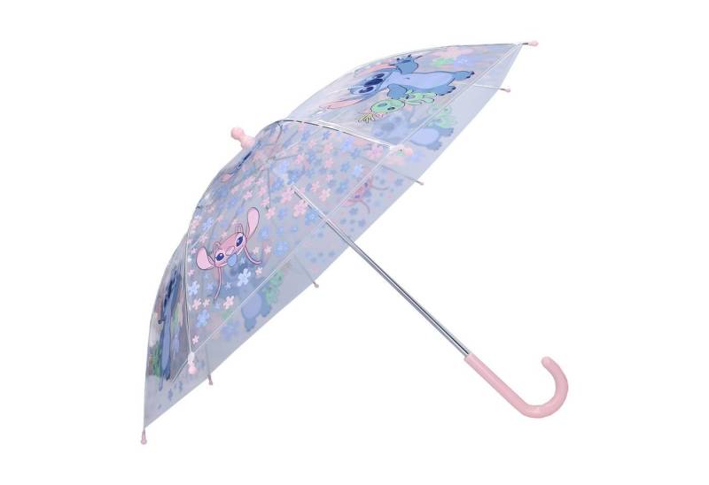 Lilo & Stitch Stockregenschirm Disney ⌀ 71 cm für Kinder mit einfachem Öffnungsmechanismus von Lilo & Stitch
