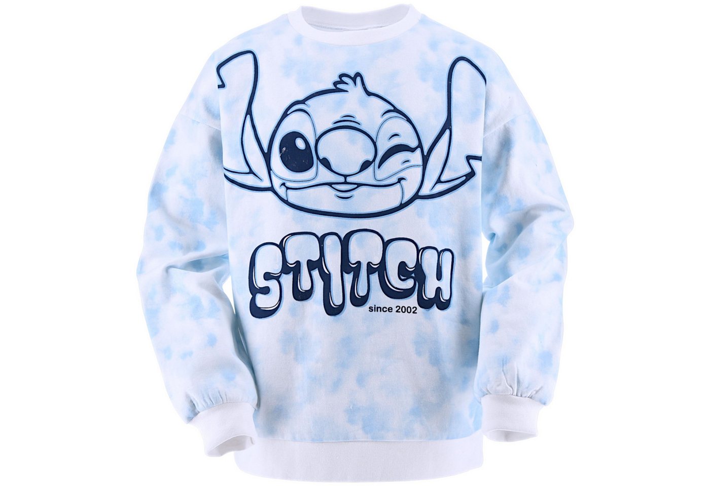 Lilo & Stitch Sweatshirt Oversized mit Tie-Dye-Muster Kinder Sweat-Pullover Größe 140 - 176 cm Lilo & Stitch Sweatshirt Oversized mit Tie-Dye-Muster Kinder Sweat-Pullover Größe 140 - 176 cm von Lilo & Stitch