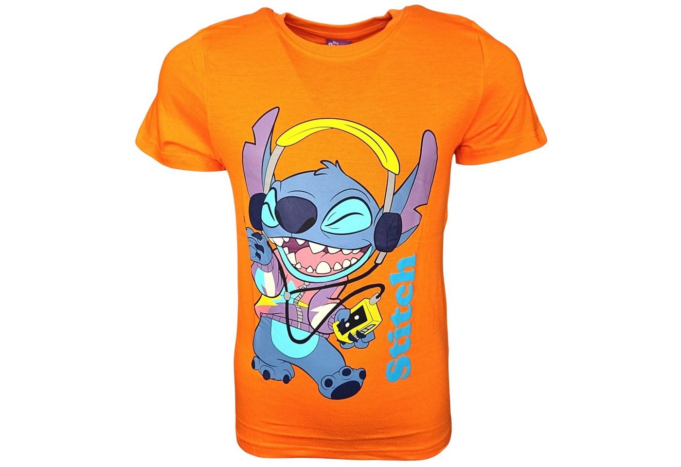 Lilo & Stitch T-Shirt Kinder Kurzarmshirt Gr. 98-128 cm von Lilo & Stitch