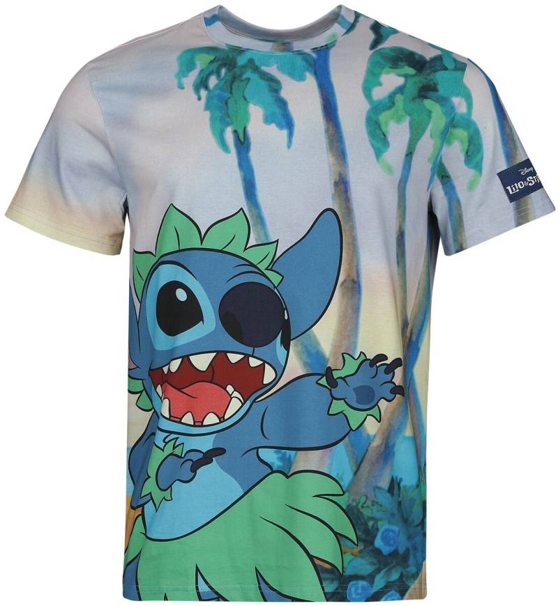 Lilo & Stitch Tropical T-Shirt multicolor in M von Lilo & Stitch