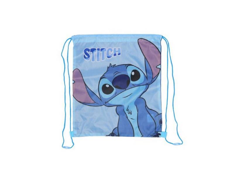 Lilo & Stitch Turnbeutel für Kinder – Leichter Sportbeutel 40x35 cm (1-tlg), Zusammenfaltbar, Vielseitig einsetzbar von Lilo & Stitch