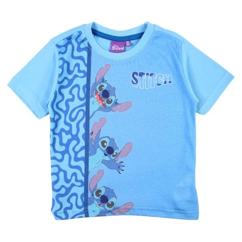Lilo & Stitch Unisex Kids Children Boy and Girls Lilo et Stitch T-Shirt, BLAU, für 4-Jährige Lilo & Stitch Unisex Kids Children Boy and Girls Lilo et Stitch T-Shirt, BLAU, für 4-Jährige von Lilo & Stitch