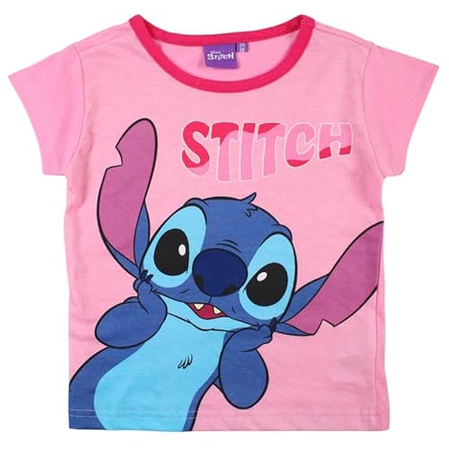 Lilo & Stitch Unisex Kids Children Boy and Girls Lilo et Stitch T-Shirt, ROSA, für 4-Jährige Lilo & Stitch Unisex Kids Children Boy and Girls Lilo et Stitch T-Shirt, ROSA, für 4-Jährige von Lilo & Stitch