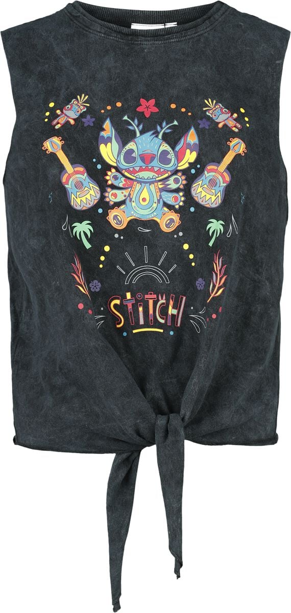 Lilo & Stitch Viva Mexico Top schwarz in XL von Lilo & Stitch