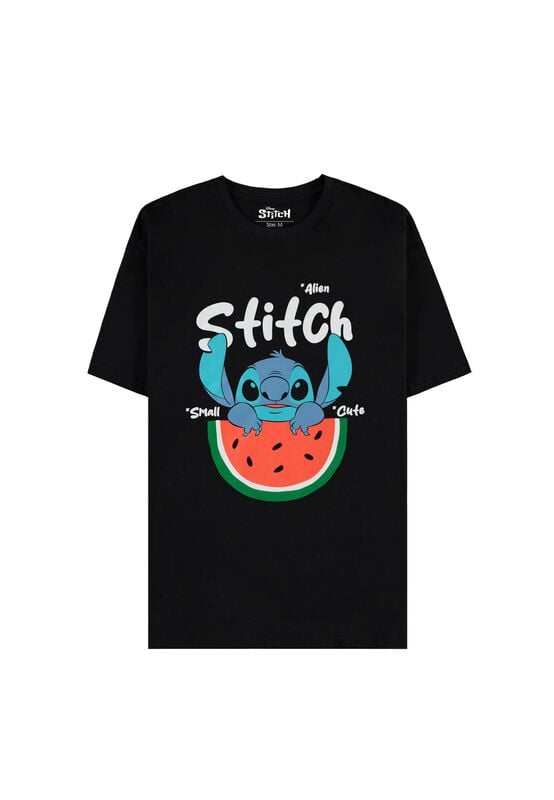 Lilo & Stitch Watermelon T-Shirt schwarz in XL von Lilo & Stitch