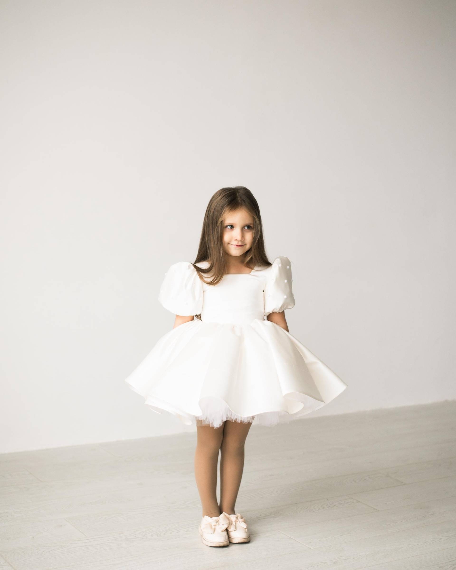 Baby-Kleid Für Mädchen Besondere Anlässe Erster Geburtstag Kleid Baby-Party-Kleid 1. Geburtstagskleid Blush Prinzessin von LilsBrand