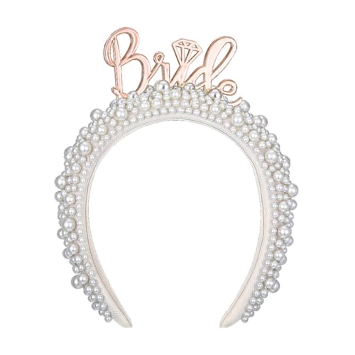Lily Brown Braut Stirnband Für Brautparty Junggesellenabschied Künstlicher Haarreif Modisches Stirnband Strand Pool Party Kopfbedeckung Haarschmuck Geschenk Lily Brown Braut Stirnband Für Brautparty Junggesellenabschied Künstlicher Haarreif Modisches Stirnband Strand Pool Party Kopfbedeckung Haarschmuck Geschenk von Lily Brown