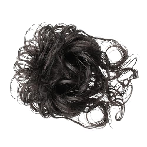 Lily Brown Mädchen Haarknoten Haargummis Pferdeschwanz Haarband Lockige Perücken Hochsteckfrisuren Haarhalter Haarverlängerung Damen Dekoratives Elastisches Haarseil Haarknoten Haargummis von Lily Brown