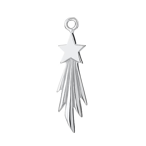 Lily Charmed - Silberner Sternschnuppen-Anhänger, Sterlingsilber von Lily Charmed