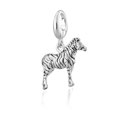 Lily Charmed Silberner Zebra-Anhänger Lily Charmed Silberner Zebra-Anhänger von Lily Charmed