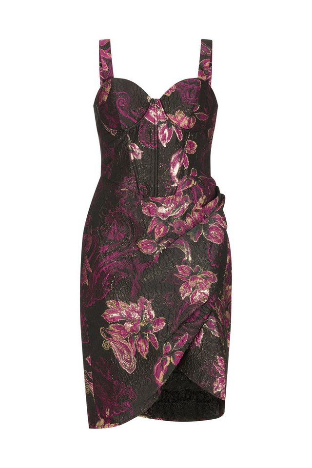 Lily and Lionel Midikleid Derry Floral Lurex Jacquard Midi Dress Damen von Lily and Lionel