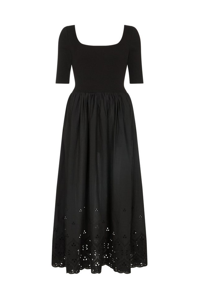Lily and Lionel Midikleid Sydney Short Sleeve Jersey Bodice Embroidered Midi Dress Damen von Lily and Lionel