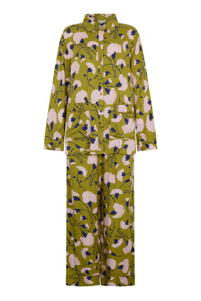 Lily and Lionel Pyjama Evie Long Sleeve Print Pyjama Set Damen von Lily and Lionel