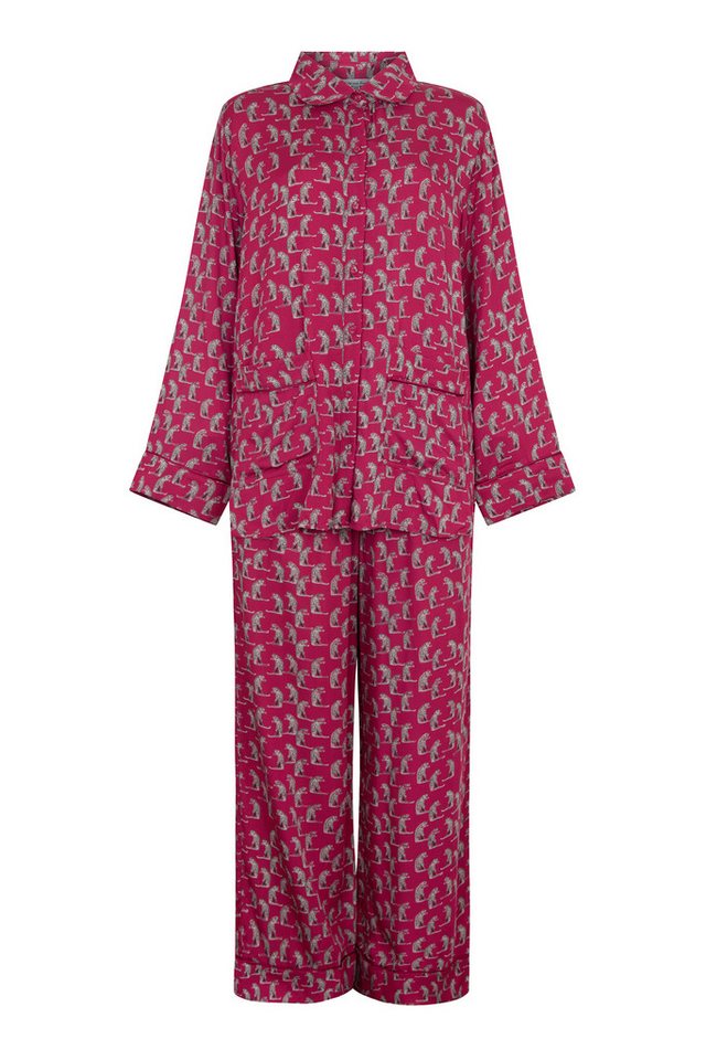 Lily and Lionel Pyjama Evie Long Sleeve Print Pyjama Set Damen von Lily and Lionel