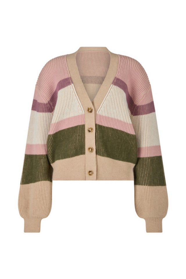 Lily and Lionel Strickjacke Holly Button Front Stripe Print Cardigan Damen von Lily and Lionel