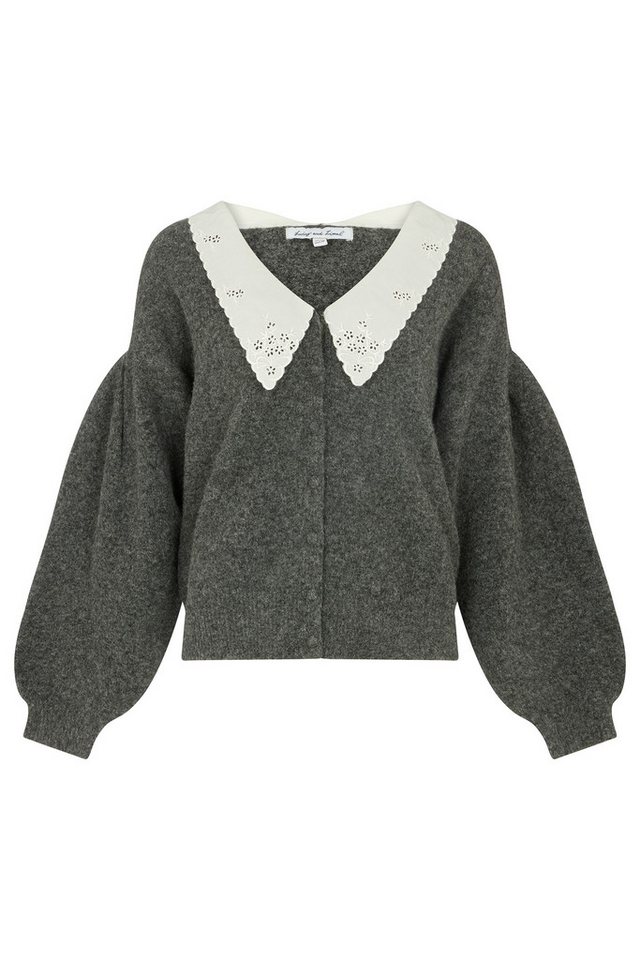 Lily and Lionel Strickjacke Suzzanna Embroidered Collar Cardigan Damen von Lily and Lionel