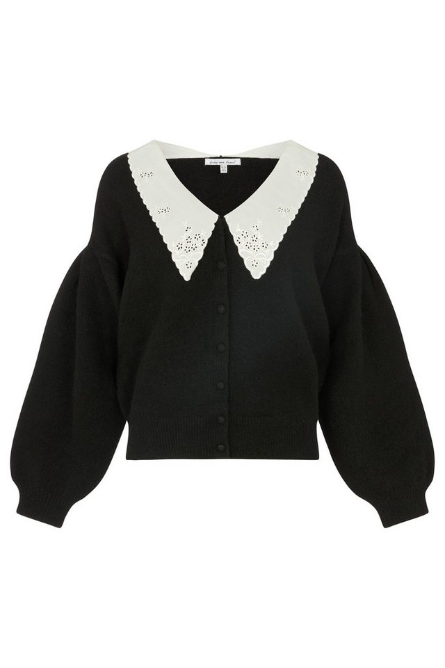 Lily and Lionel Strickjacke Suzzanna Embroidered Collar Cardigan Damen von Lily and Lionel