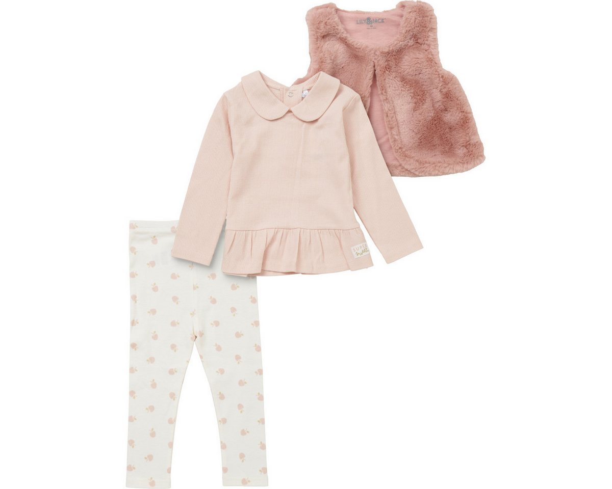 Lily & Jack Body Erdbeeren Mädchen (3-tlg) Geschenkset, Erstausstattungsset, Babyerstausstattung, Baby Outfit von Lily & Jack