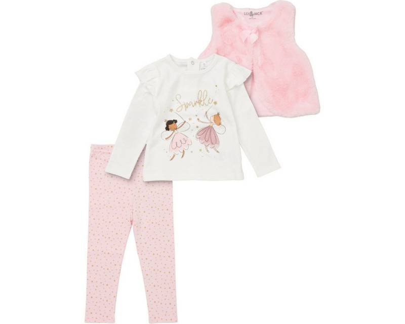 Lily & Jack Body Feenprinzessinnen Mädchen (3-tlg) Geschenkset, Erstausstattungsset, Babyerstausstattung, Baby Outfit von Lily & Jack