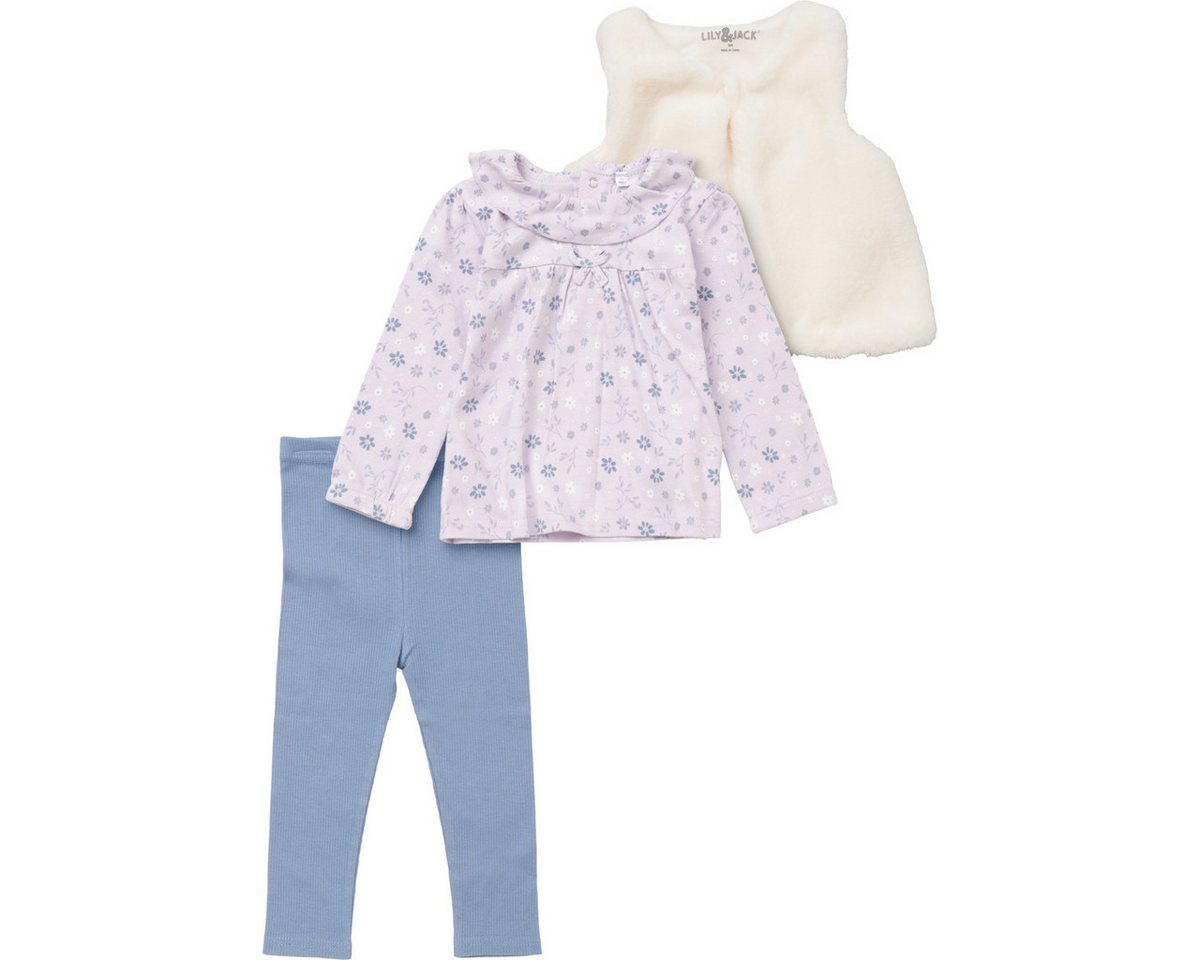 Lily & Jack Body Floral Mädchen (3-tlg) Geschenkset, Erstausstattungsset, Babyerstausstattung, Baby Outfit von Lily & Jack